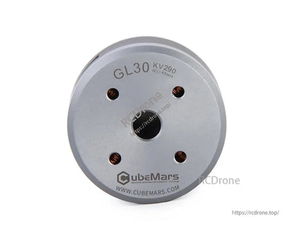 CubeMars GL30 KV290 Brushless Gimbal Motor, CubeMars GL30 KV290 brushless gimbal motor: 6mm hollow shaft, 41g, low cogging, IP45 rated.