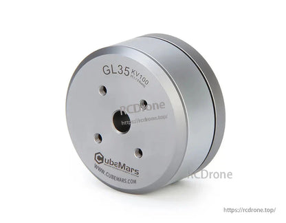 CubeMars GL35 KV100 Gimbal Motor, CubeMars GL35 KV100 gimbal motor: 16V, 0.15Nm torque, 90g, IP45 waterproof, large hollow shaft, low cogging.