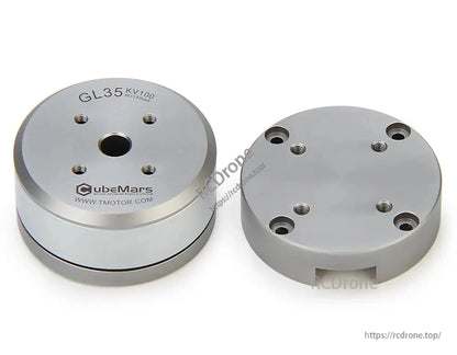 CubeMars GL35 KV100 Gimbal Motor, CubeMars GL35 KV100 gimbal motor: 16V, 0.15Nm torque, 90g, IP45 waterproof, large hollow shaft, low cogging.