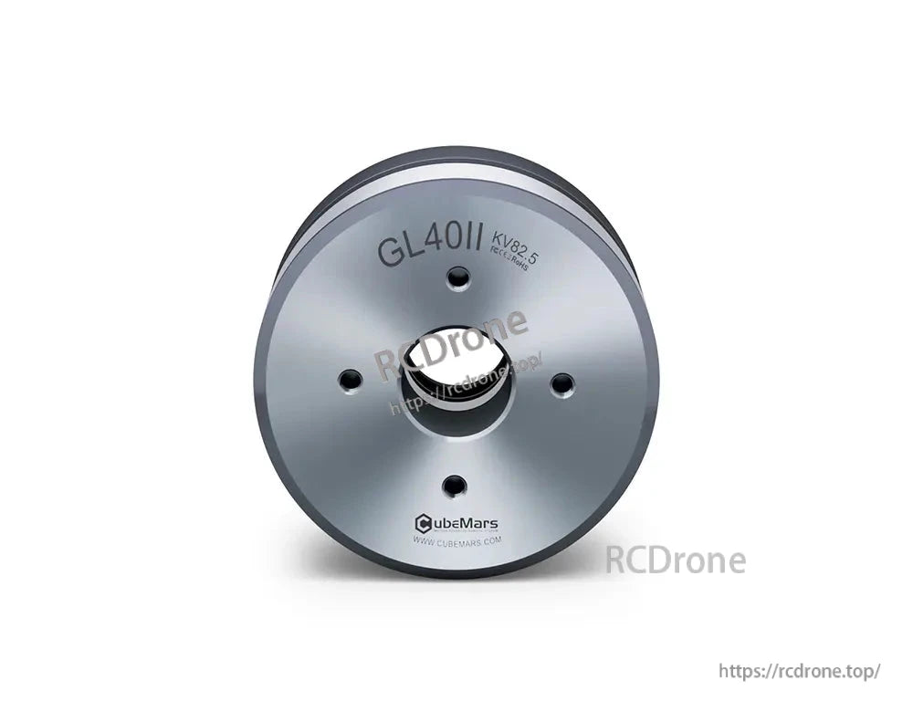 CubeMars GL40 II KV82.5 Gimbal Motor, CubeMars GL40 II KV82.5 gimbal motor features a hollow shaft, low cogging torque, and CAN/PWM control for precise performance.