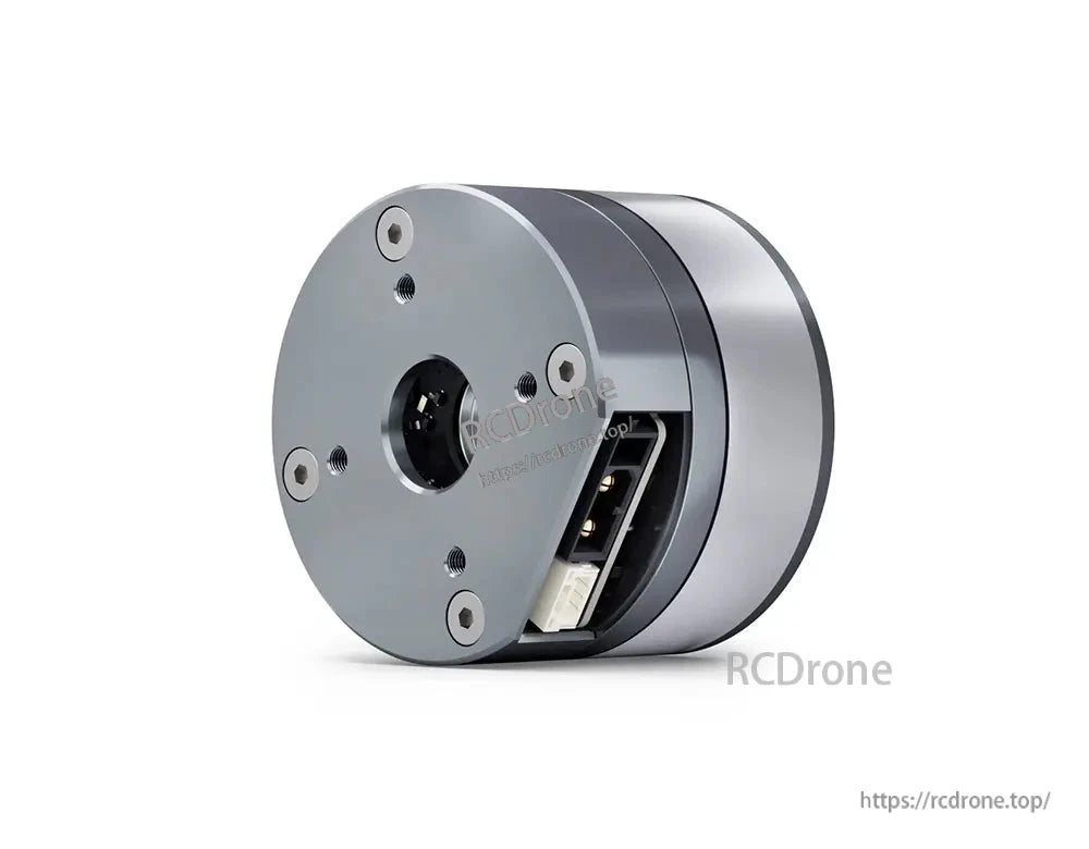 CubeMars GL40 II KV82.5 Gimbal Motor, The GL40 II KV82.5 gimbal motor features a hollow shaft, low cogging torque, and supports CAN and PWM control for precision.