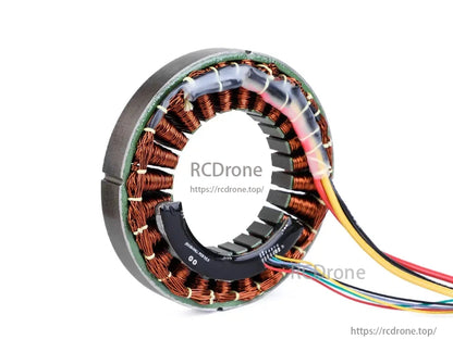 CubeMars RI100 KV105 Frameless Inrunner Torque Motor designed for high-performance robotic applications.