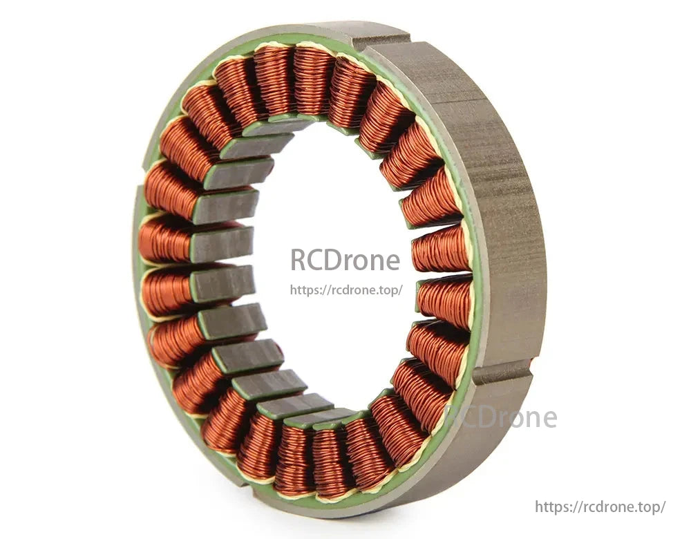 CubeMars RI70 KV95 Frameless Inrunner Torque Motor, Frameless inrunner torque motor with 24-48V, 2.68Nm peak torque, 270g weight, suitable for cobots and exoskeletons.