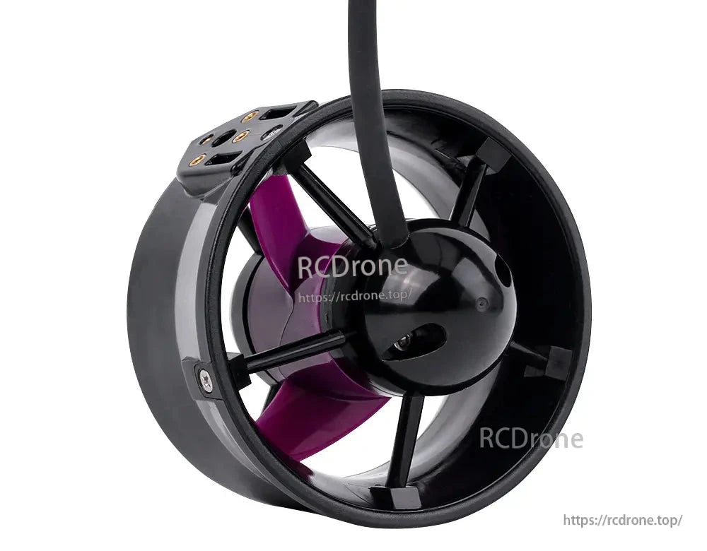 The CubeMars W30 underwater thruster provides up to 7.7kgf thrust, suits ROVs, AUVs, and boats, and operates at depths up to 200 meters.