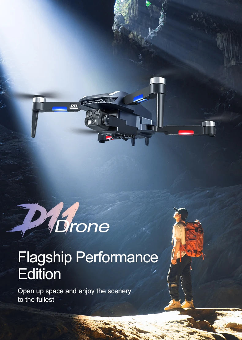 D11 Drone, Open up new spaces and enjoy the scenery to its fullest