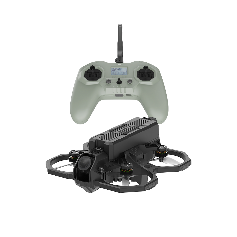 iFlight Defender 16 2S HD With Commando 8 ELRS Radio  - 128g Cinewhoop FPV Drone With F411 AIO 1002 motors 1809-3 props  DJI O3 Air Unit