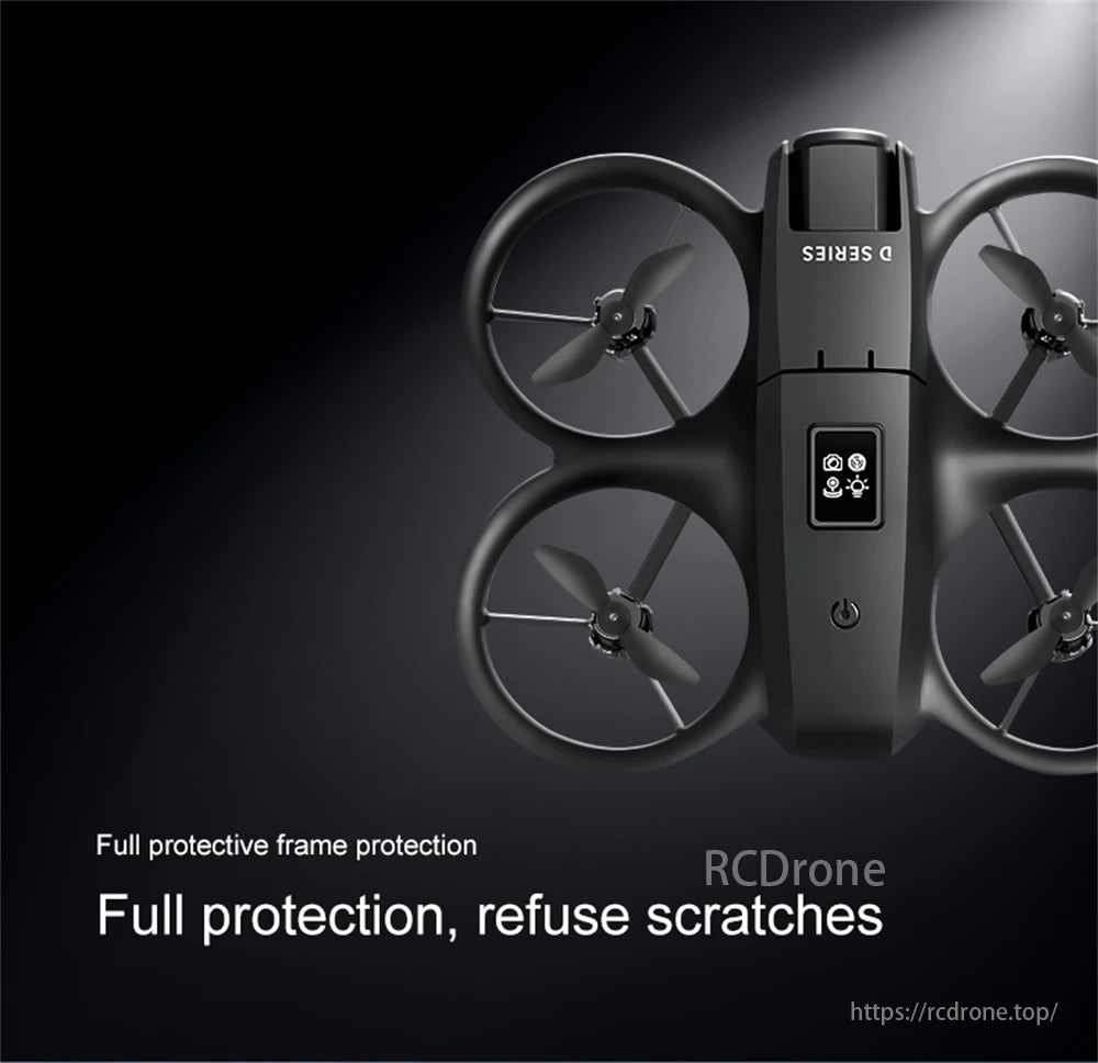 D16 Mini Drone, D SERIES. Full protective frame protection. Full protection, refuse scratches.