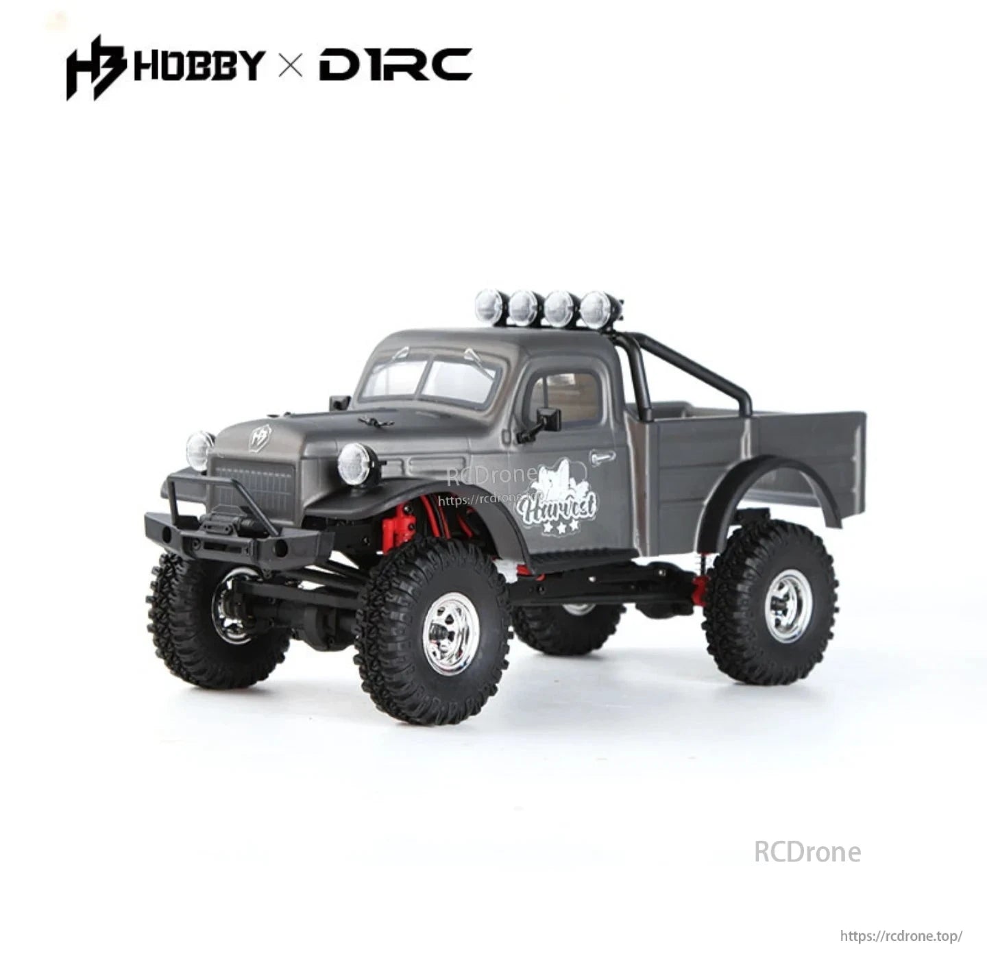 LDARC 1:43 Scale Mini RC Crawler RTR RC Rock Truck 4x4 2.4GHZ Hobby Grade Remote Control Car Model Vehicle RC Buggy, Comes with a DIY Replaceable Body Shell(Grey LDARC 1:43 Scale Mini RC Crawler RTR RC Rock Truck 4x4 2.4GHZ Hobby Grade Remote Control Car Model Vehicle RC Buggy, Comes with a DIY Replaceable Body Shell(Grey