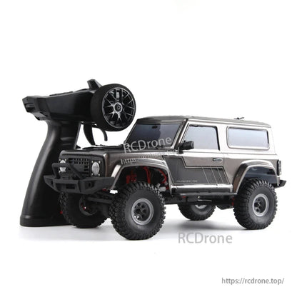 D1RC 1/18 2.4G Mini Off‑Road Rock Crawler RC Car, D1RC 1/18 RC car features waterproof ESC/RX, LiPo battery, and 4WD design for realistic off-road crawling.