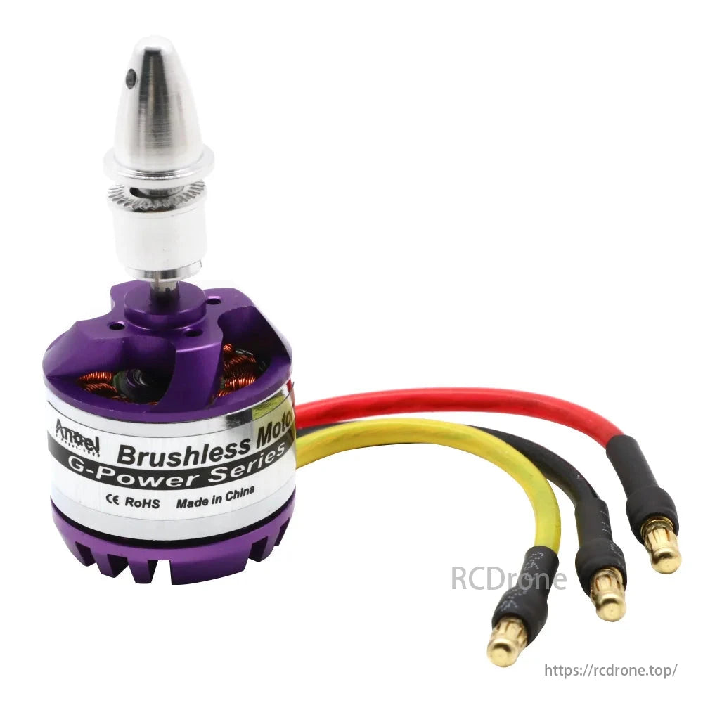 D2830 28 × 30 mm Brushless Motor, G-Power Series brushless motor, 28x30 mm, designed for RC multicopters.