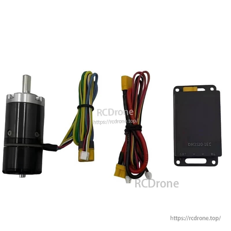 DAMIAO DM-2325 24 V, 380 rpm, 5 N·m Robot Motor, DAMIAO DM-2325: 24V, 380rpm, 5N·m motor with gear and encoder for precise, high-torque applications.