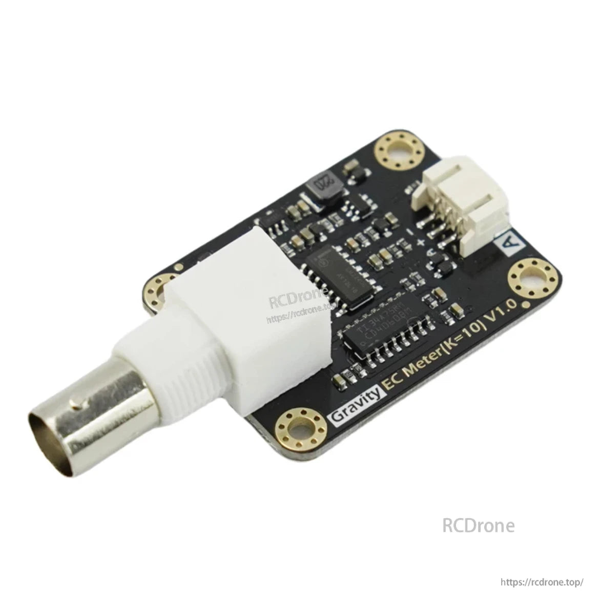 DFRobot Gravity Analog EC Sensor, Gravity EC Meter K=10 V1.0 is an analog sensor for measuring conductivity, compatible with Arduino and Raspberry Pi.