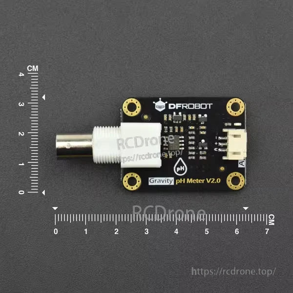 DFRobot SEN0161-V2 pH Sensor, A probe cap contains 3.3mol/L KCl storage solution and normal salt crystals that should be returned to the cap solution.