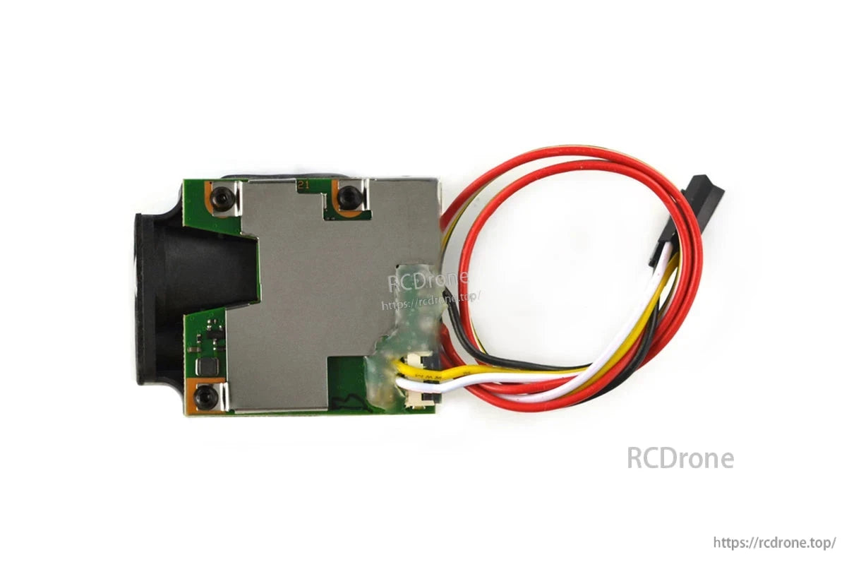 DFRobot SEN0366 Infrared Laser Distance Sensor, DFRobot SEN0366 infrared laser sensor measures up to 80m indoors/50m outdoors with ±1mm accuracy, UART interface, 3.3–5V, 620–690nm wavelength.