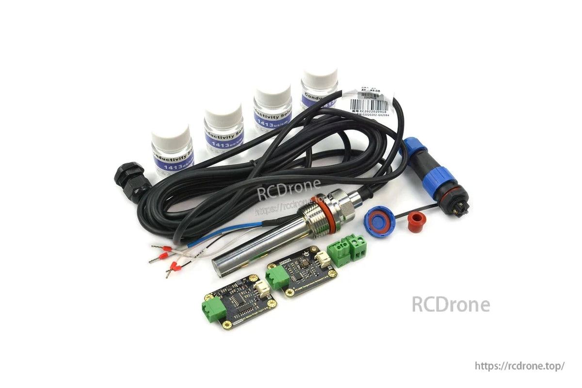 Ec Sensor Ram DFRobot SEN0451 Gravity Industrial Analog EC Sensor Kit (K=1), IP68, 1 ...