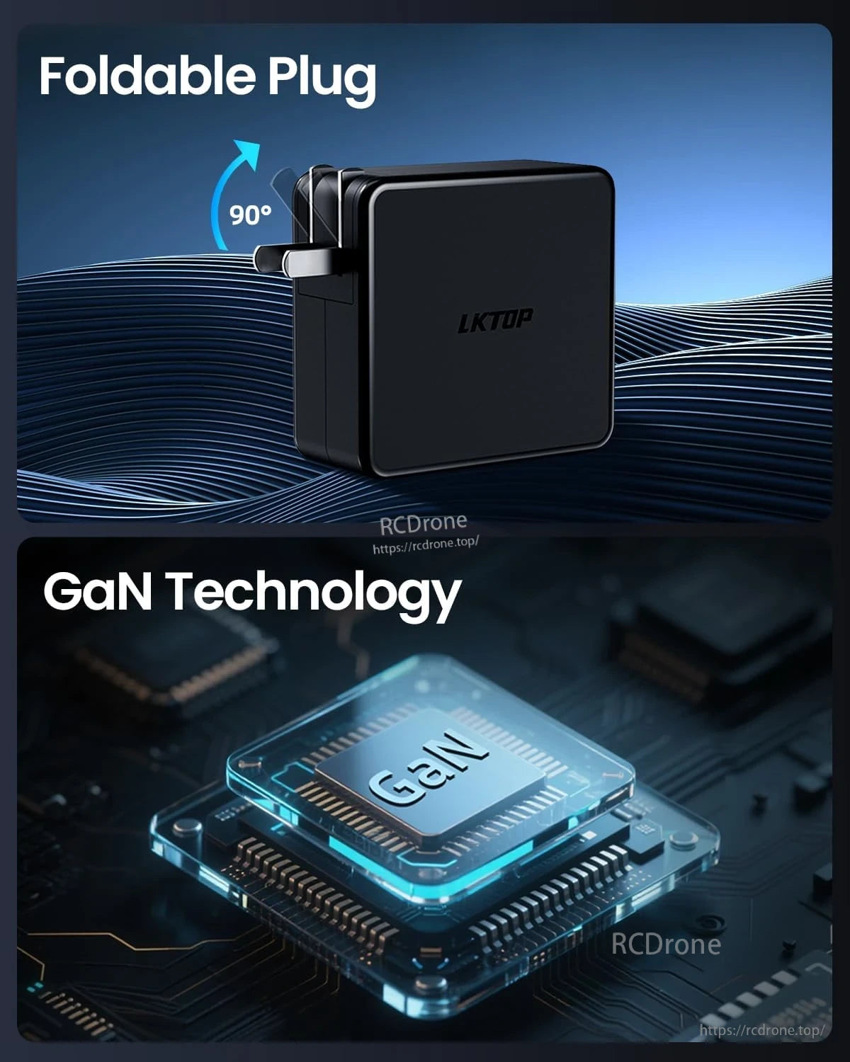 DJI 100W USB-C Power, What Included: power adapter and cable, plus 1-year limited warranty.