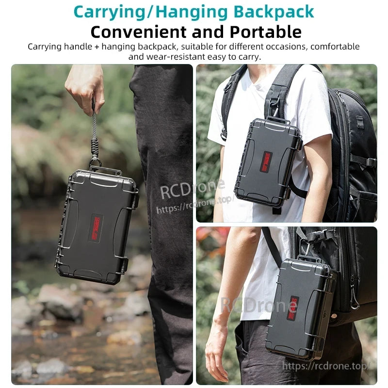 DJI Action 5 Pro Waterproof Case, Waterproof case for DJI Action 5 Pro, portable design.