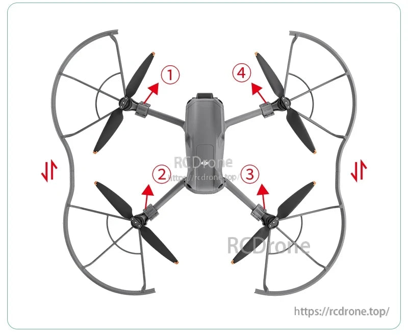 DJI Air 3 Landing Gear, The landing gear is designed for DJI Air 3 and does not obstruct indicator lights, vents, sensors, or cameras.