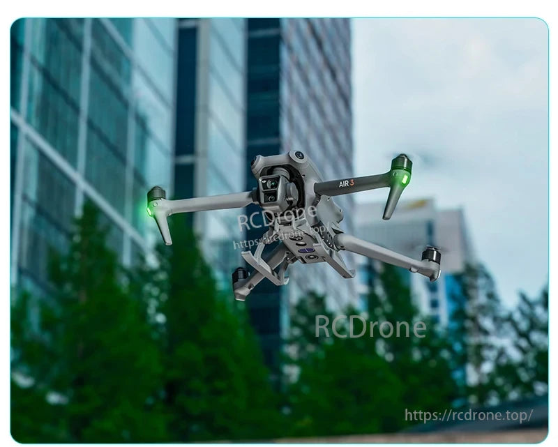 DJI Air 3 Landing Gear, Foldable landing gear and propeller guard accessories for DJI Air 3 drone.