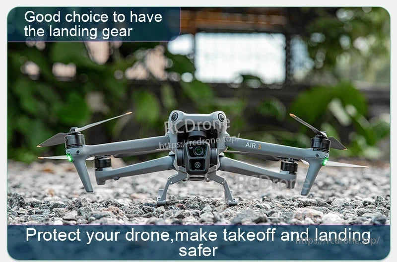 DJI Air 3 Landing Gear, Landing gear safeguards drone, enhances takeoff and landing safety—ideal for DJI Air 3.