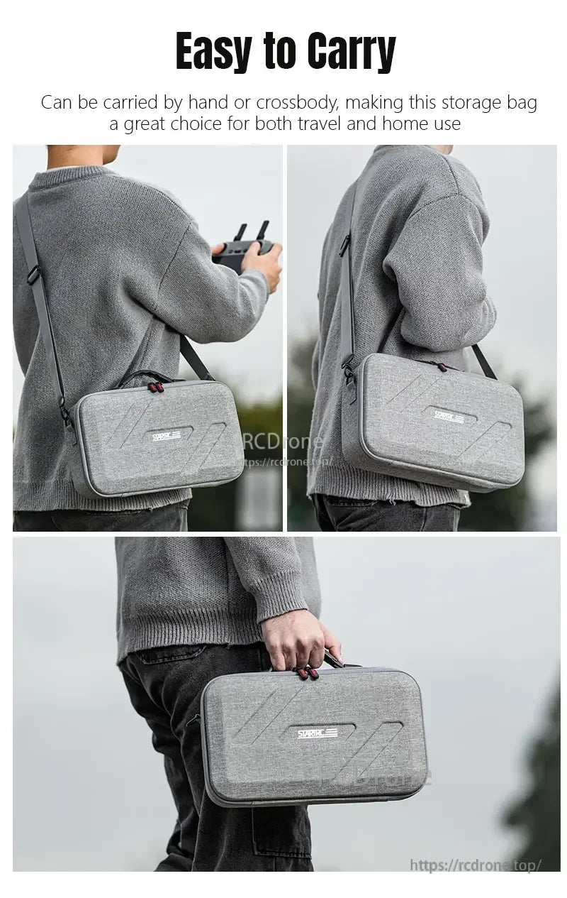 DJI FLIP Carrying Case, Easy to carry, handheld or crossbody, ideal for travel and home use.