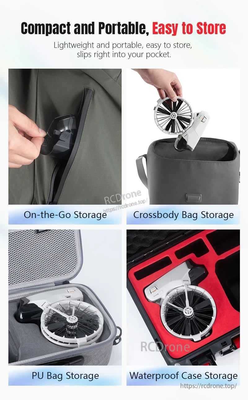 DJI Flip Gimbal Cover, Compact gimbal cover fits easily in pocket, bag, or case.