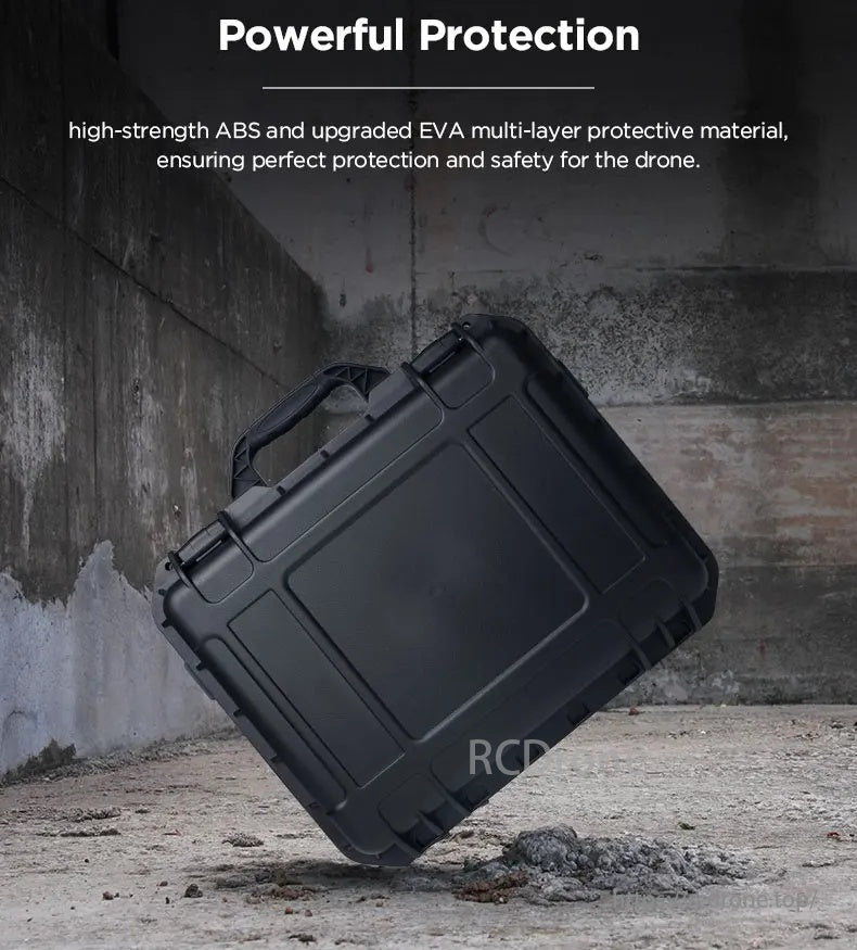 DJI Flip Waterproof Case, Powerful Protection: ABS, EVA for drone safety.
