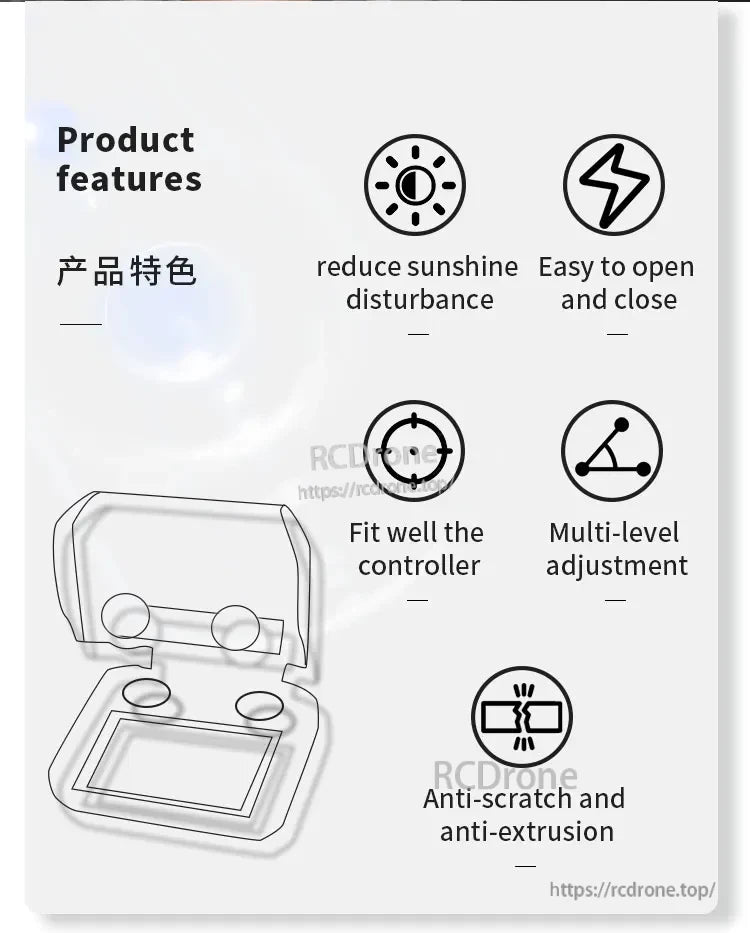 DJI Mini 4 Joystick Protector, Joystick protector: anti-scratch, adjustable, easy-open design.