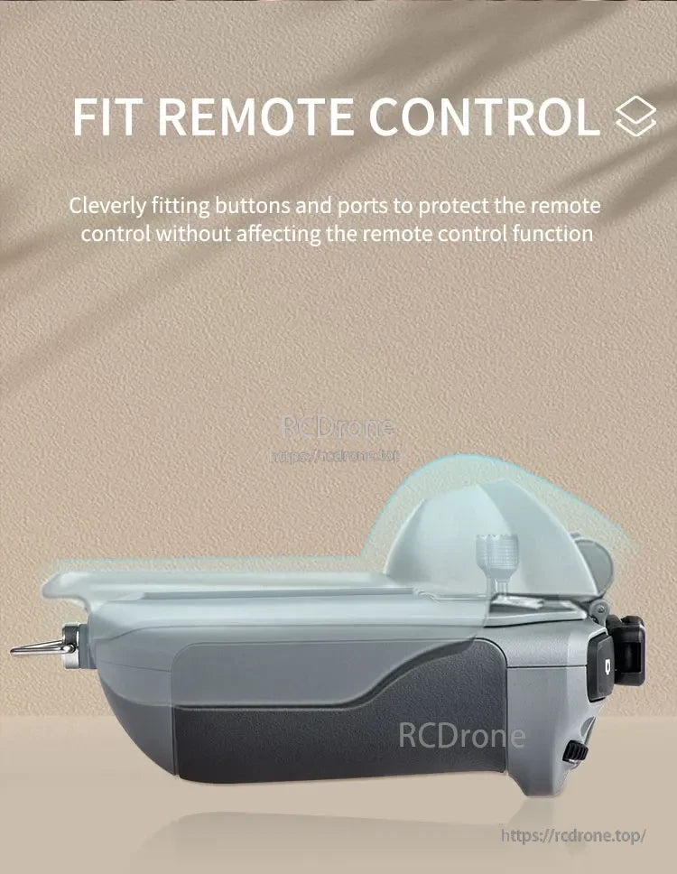 DJI Mini 4 Joystick Protector, Protects remote control with precisely fitted buttons and ports, ensuring full functionality while enhancing durability.