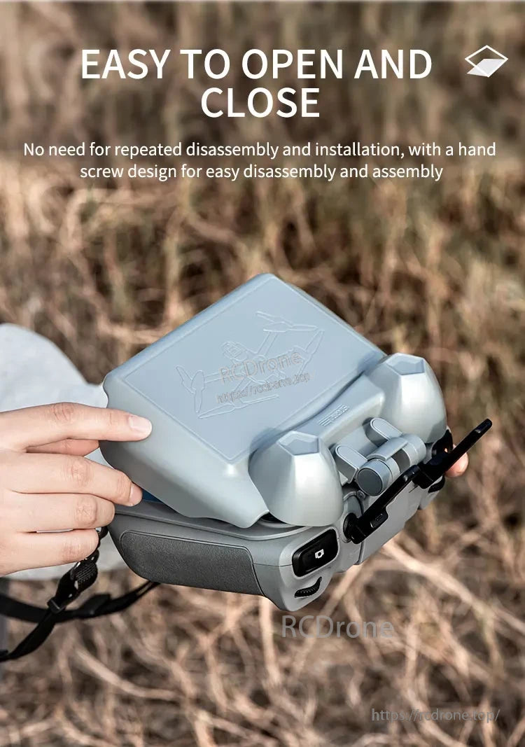 DJI Mini 4 Joystick Protector, Easy to open and close, hand screw design for quick assembly and disassembly
