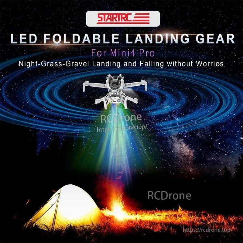 DJI Mini 4 Pro Landing Gear, DJI Mini 4 Pro spare landing gear for safe landings