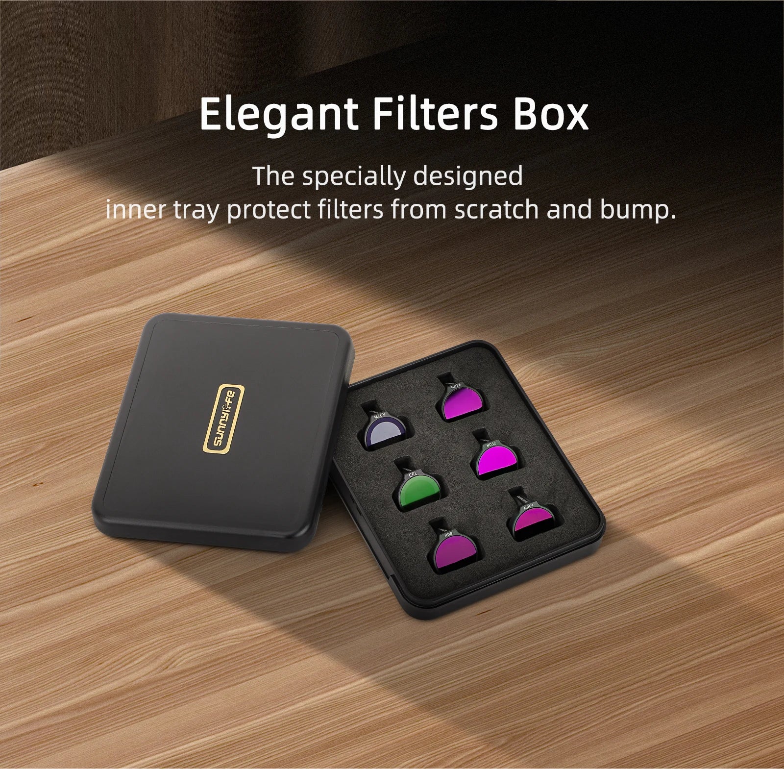 DJI Neo Drone Accessory Kit, Elegant Filter Box - Specially designed to protect filters from scratches and bumps.