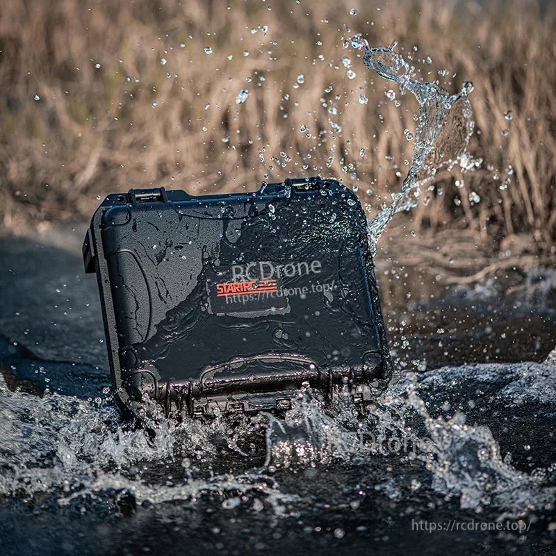 DJI Osmo Action 5 Pro Hard Case, Portable and easy to operate with an integrated carry handle and included shoulder strap for travel.