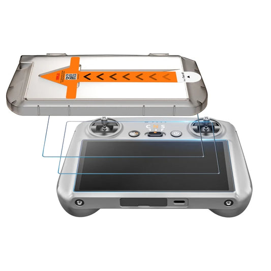 STARTRC Tempered Glass Film for DJI RC/RC2 Remote Control – Dust‑Free Warehouse Screen Protector for Air 3/Mini 4 Pro