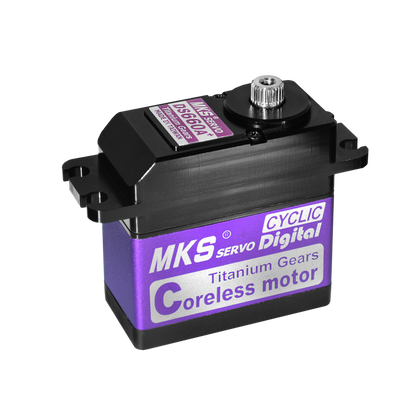 MKS DS660A+ High Torque Digital Servo Motor, Titanium Gear, Aluminum Case