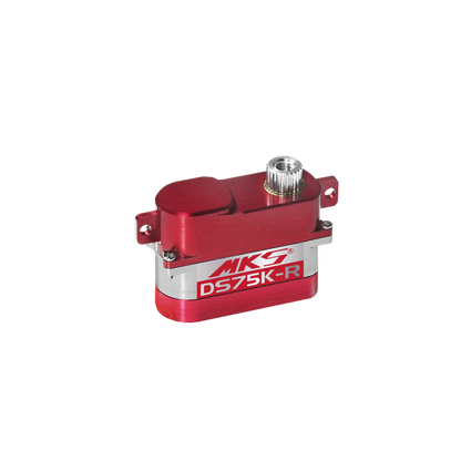 MKS DS75K-R Micro Digital Servo Motor with Alloy Gears, 3.5–6.0V, High Precision for DLG F3K F5K