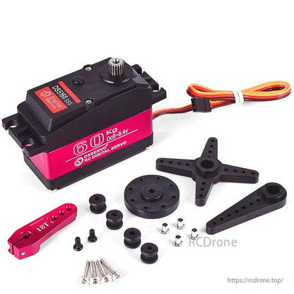 DSServo 60Kg 80Kg 150Kg Digital Servo - RC 1/5 Servo Waterproof High Torque Servo for Redcat HPI Baja 5B SS compatible SAVOX-0236