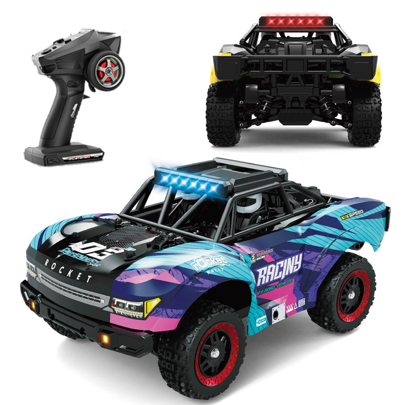 SCY 18103 PRO 1/18 RC Car 4WD Brushless Big Foot Truck, 60km/h Off-Road, 7.4V 1500mAh RTR for Adults & Kids