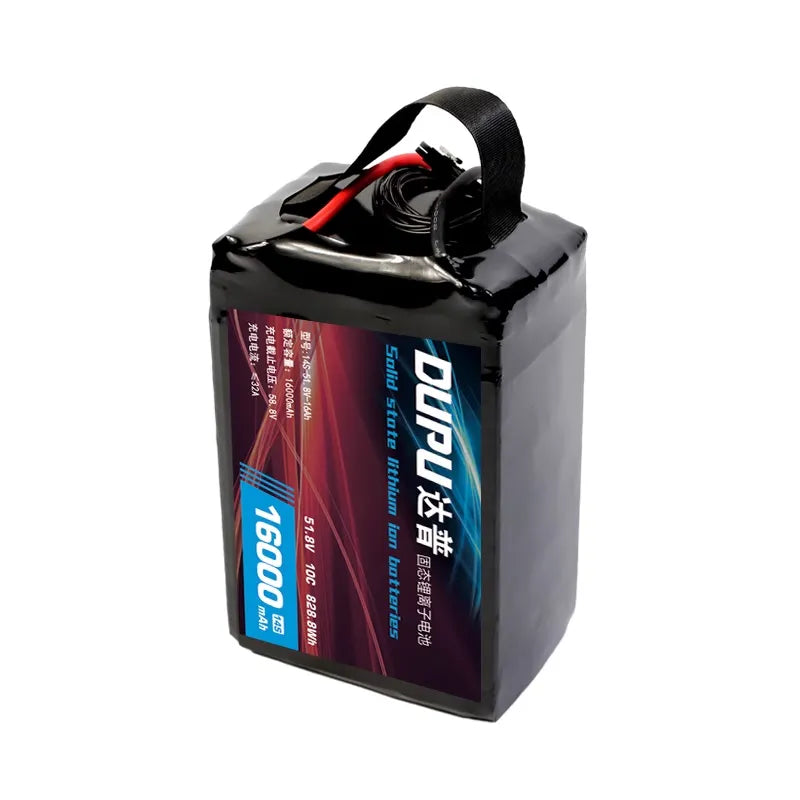 DUPU 12S 16Ah / 17.5Ah / 22Ah / 24Ah / 27Ah / 29Ah / 30Ah / 32Ah / 35Ah Solid-State Lithium Batteries for Agriculture & Industrial Drones