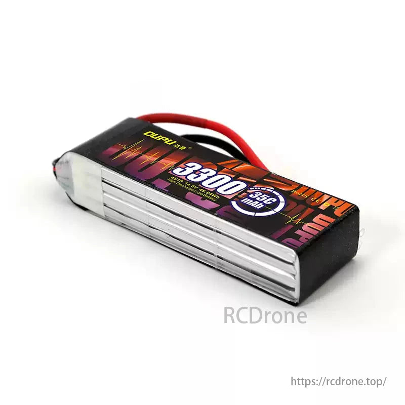 DUPU 3300mAh LiPo Battery, DUPU 3300mAh LiPo battery available in 2S/3S/4S/6S variants with 35C to 85C discharge rates, suitable for RC planes, drones, and cars.
