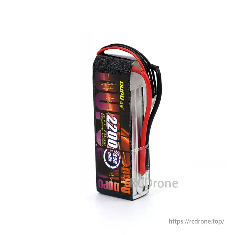 DUPU 3S 45C / 6S 80C 2200mAh Drone LiPo Battery, DUPU 3S 45C / 6S 80C 2200mAh LiPo battery offers high capacity and performance for RC models.