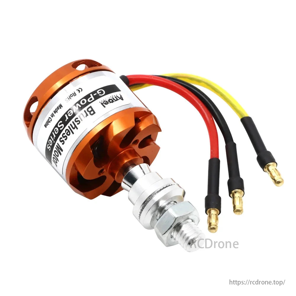 DYS D3536 brushless outrunner motor, suitable for mini multicopters, RC planes, and helicopters.