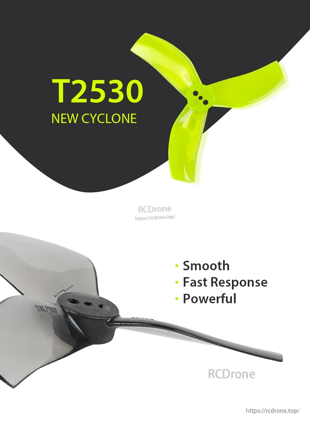 Dalprop New Cyclone T2530 Props