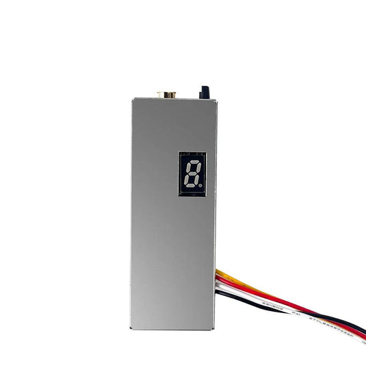 DarwinFPV 1.2G 1.6W FPV VTX video transmitter with 7-segment channel display and wiring harness