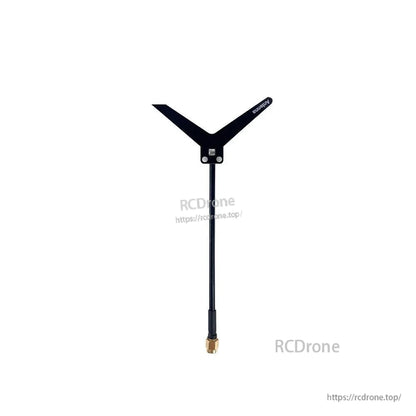Y-shaped FPV antenna with SMA connector, standalone view