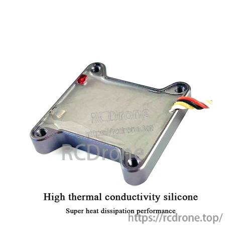 DarwinFPV HULK 5.8G 40CH FPV VTX with sealed aluminum alloy case and silicone heat-dissipation potting