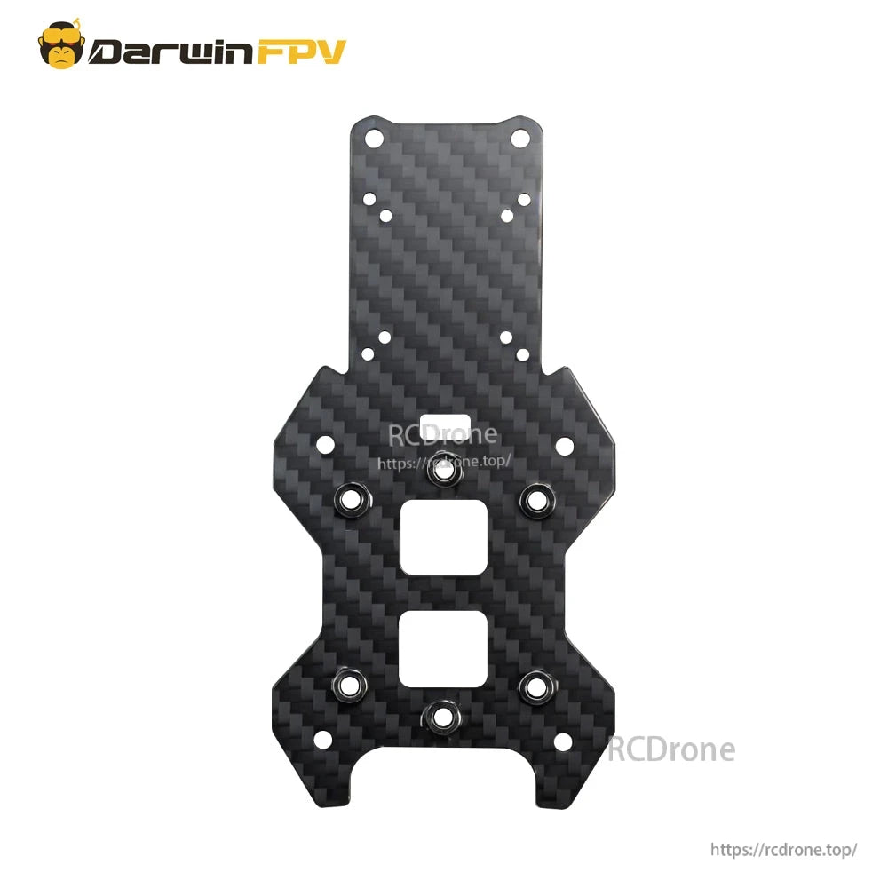 Комплект рами DarwinFPV ApeStyle D6 (DC структура), колісна база 245 мм, плечі 5 мм, кріплення FC 30,5 мм