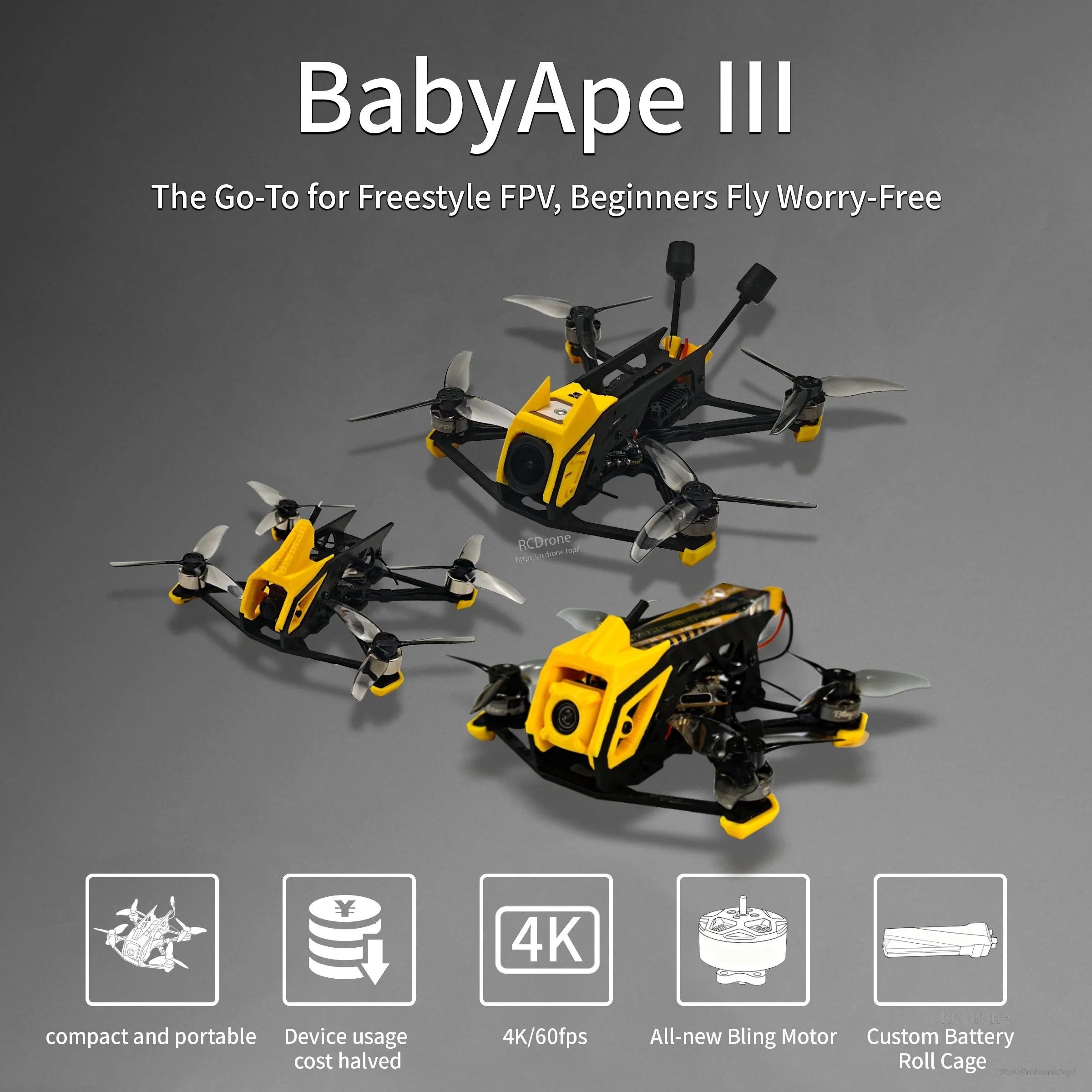 DarwinFPV BabyApe Ⅲ Mini RTF