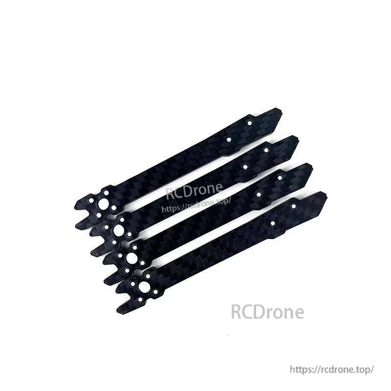 Set of four carbon fiber replacement arms for DarwinFPV BabyApe II 3.5 inch frame
