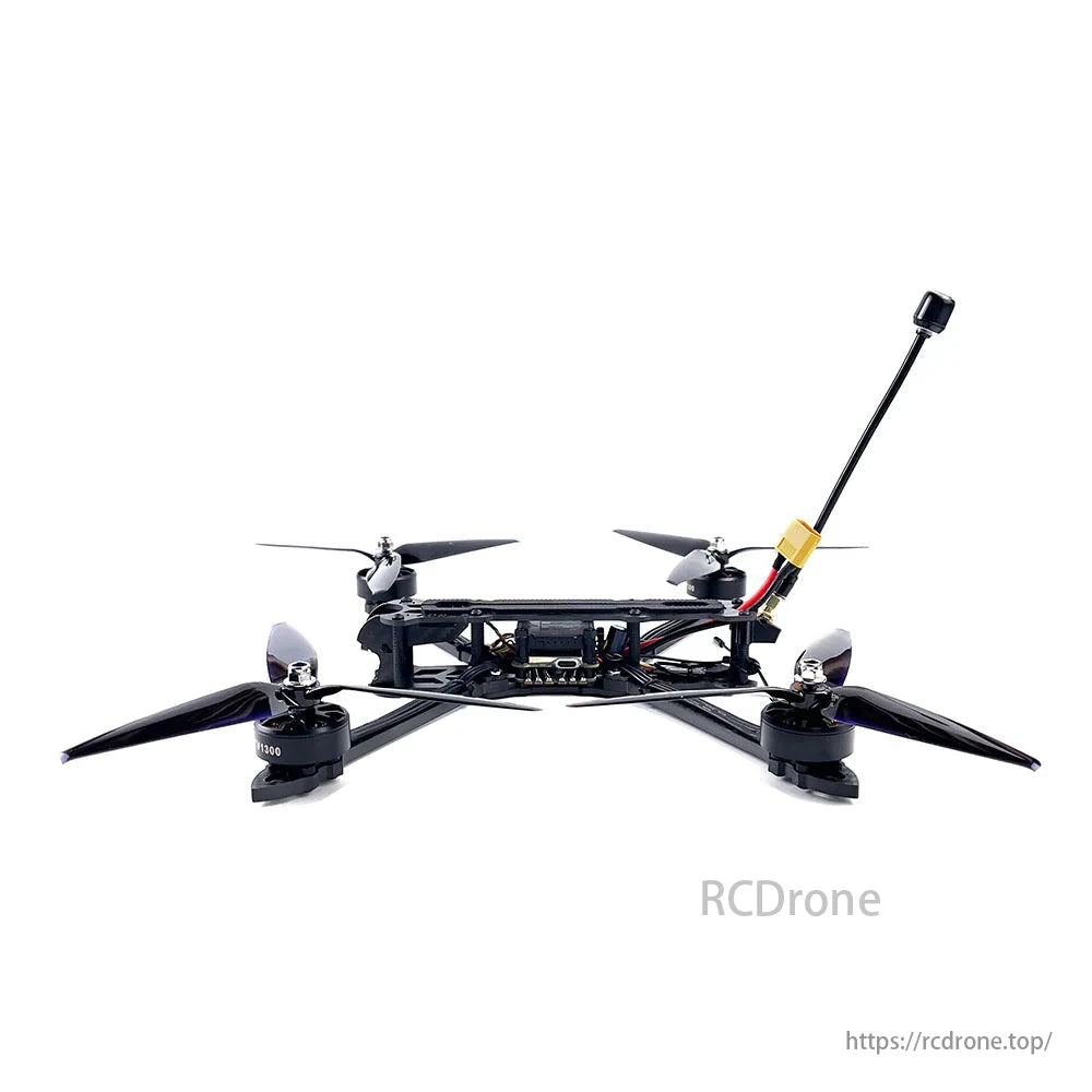 DarwinFPV MARK4 6S 7-inch FPV drone features 5.8G/1.2G VTX, 2807 1300KV motors, and Caddx Ratel2 camera for enhanced performance.